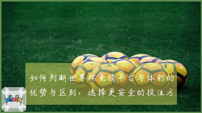 如何判断世界杯竞猜平台与体彩的优势与区别,选择更安全的投注方式?