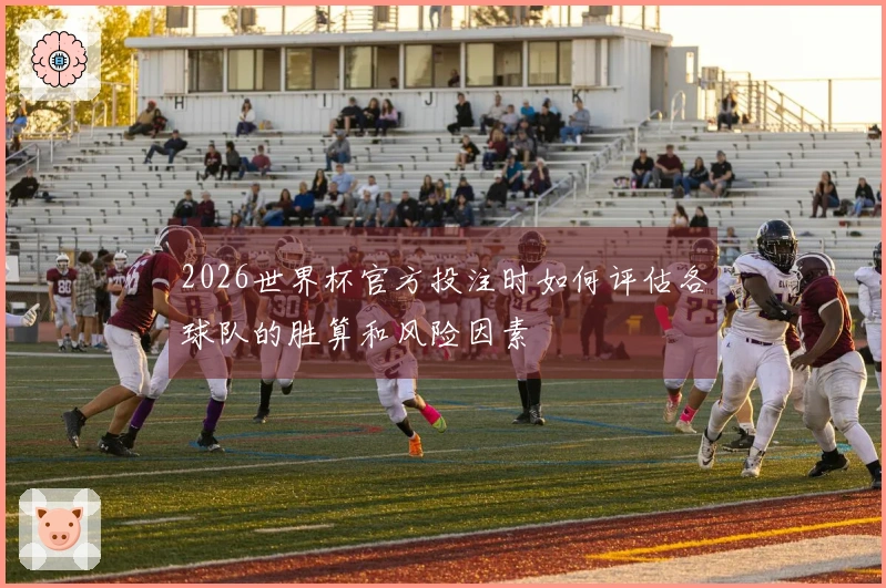 2026世界杯官方投注时如何评估各球队的胜算和风险因素